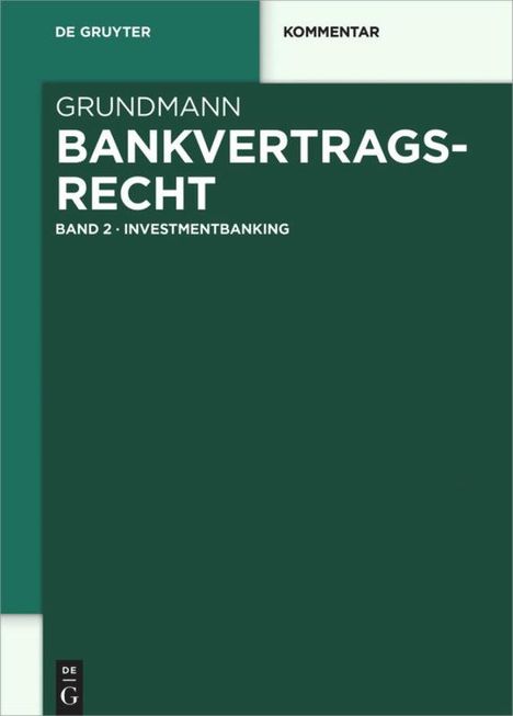 Bankvertragsrecht, Buch