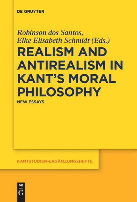 Realism and Antirealism in Kant's Moral Philosophy, Buch