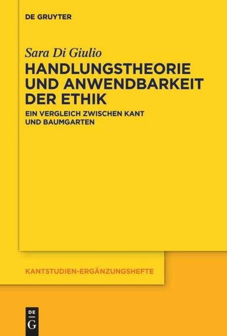 Sara Di Giulio: Handlungstheorie und Anwendbarkeit der Ethik, Buch