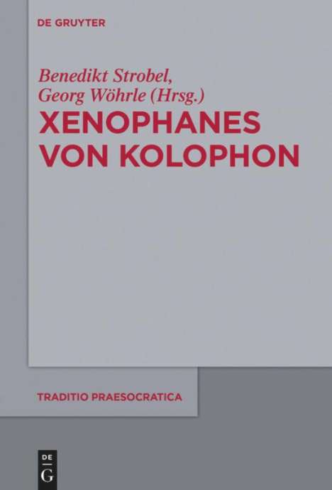 Xenophanes von Kolophon, Buch