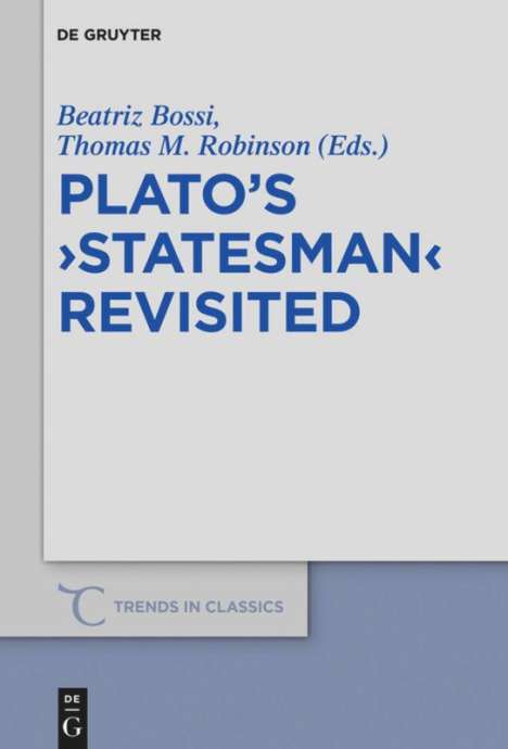 Plato¿s ¿Statesman¿ Revisited, Buch