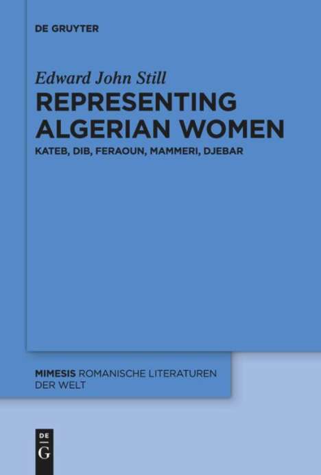 Edward John Still: Representing Algerian Women, Buch