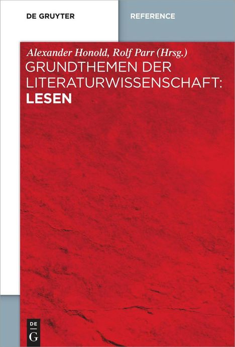 Grundthemen der Literaturwissenschaft: Lesen, Buch