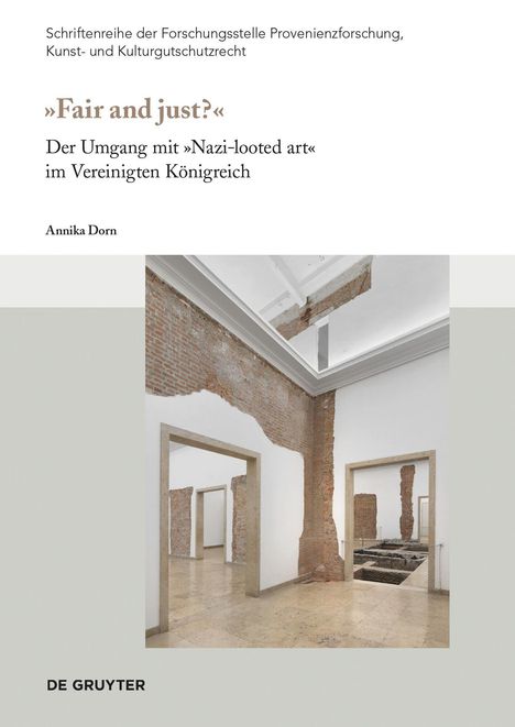 Annika Dorn: "Fair and just?", Buch