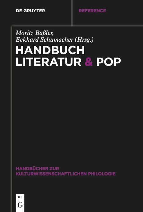 Handbuch Literatur & Pop, Buch