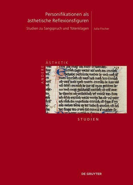 Julia Fischer: Personifikationen als ästhetische Reflexionsfiguren, Buch