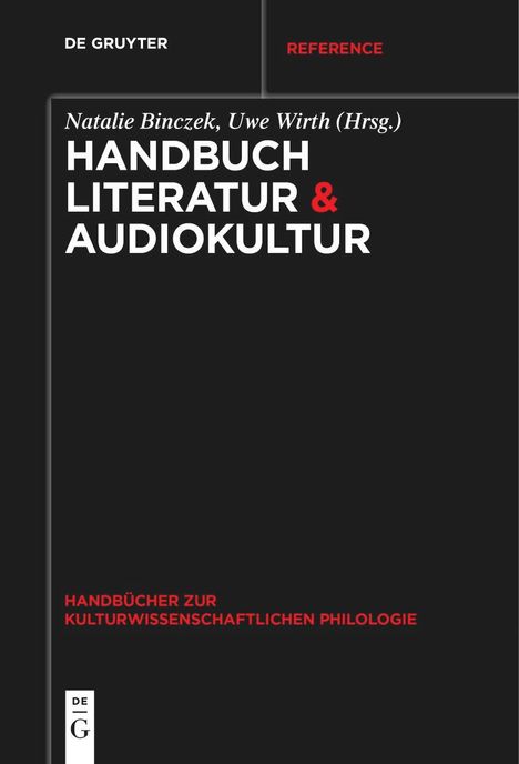Handbuch Literatur & Audiokultur, Buch