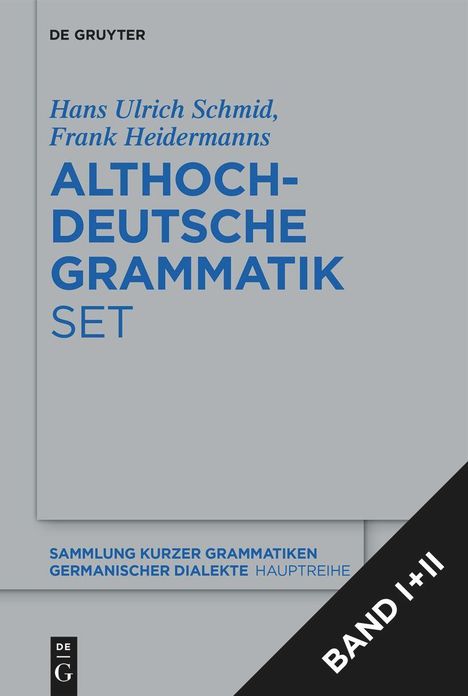 Frank Heidermanns: [Set: Althochdeutsche Grammatik I + II], Buch