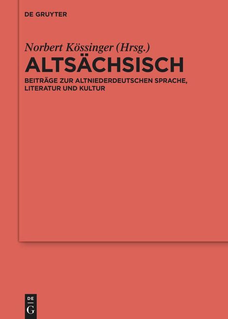 Altsächsisch, Buch