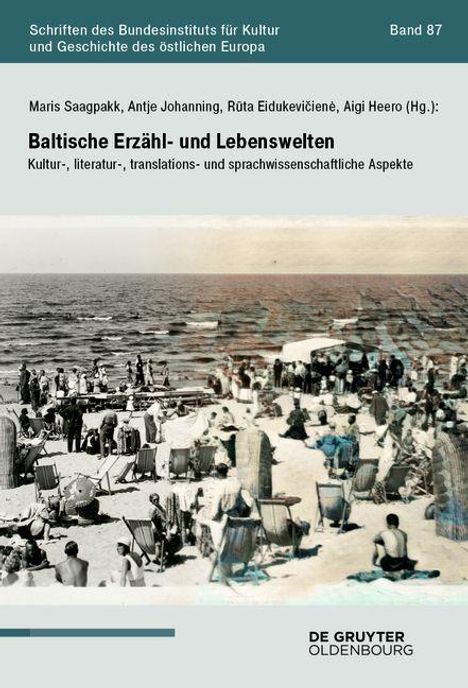 Baltische Erzähl- und Lebenswelten, Buch