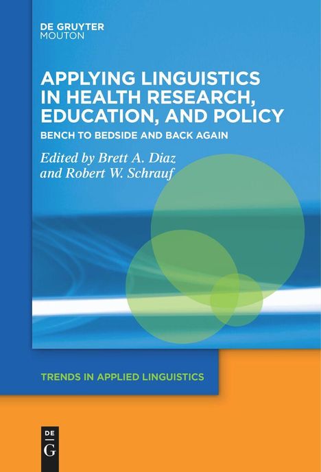 Applying Linguistics in Health Research, Education, and Policy, Buch