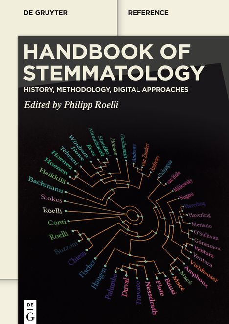 Handbook of Stemmatology, Buch