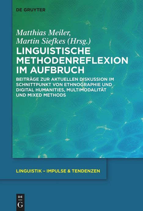 Linguistische Methodenreflexion im Aufbruch, Buch