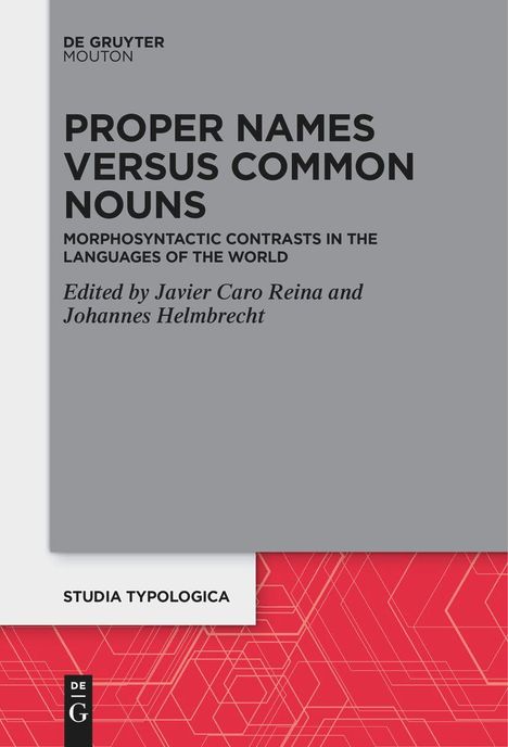 Proper Names versus Common Nouns, Buch