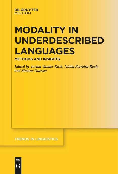 Modality in Underdescribed Languages, Buch