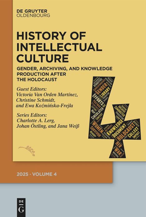History of Intellectual Culture 4/2025, Buch