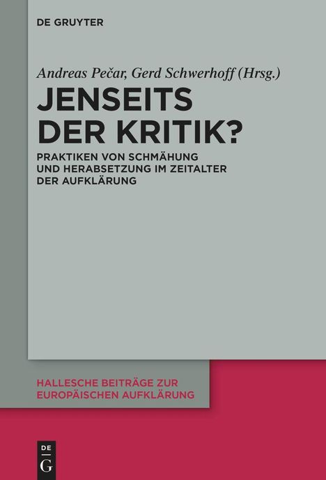 Jenseits der Kritik?, Buch