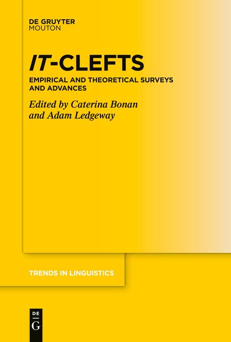 It-Clefts, Buch