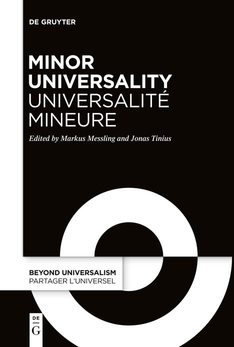 Minor Universality / Universalité mineure, Buch