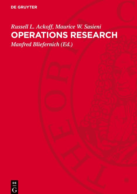 Russell L. Ackoff: Operations research, Buch