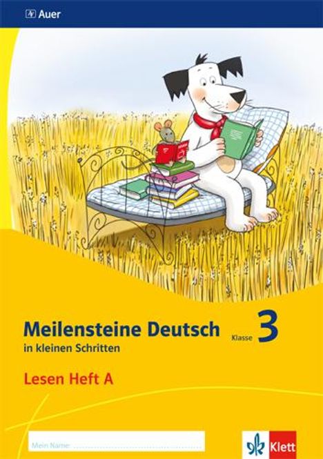 Meilensteine. Deutsch in kleinen Schritten. Lesestrategien Heft 1. Klasse 3. Ausgabe ab 2017, Buch