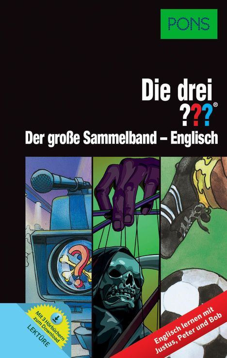 PONS Die drei ??? Der große Sammelband - Englisch, Buch