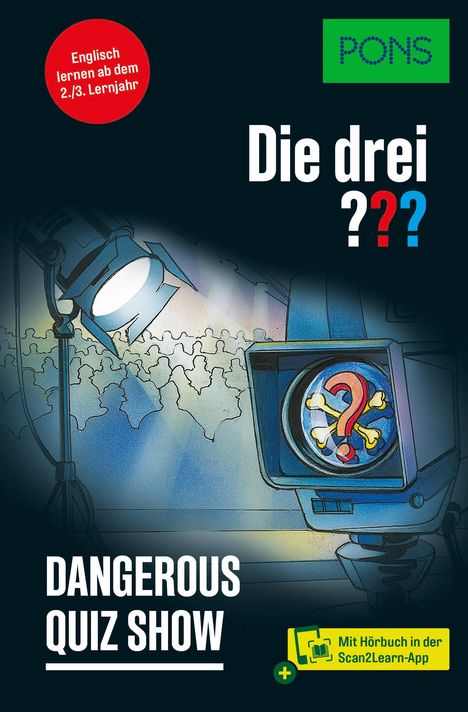 PONS Die Drei ??? Dangerous Quiz Show, Buch