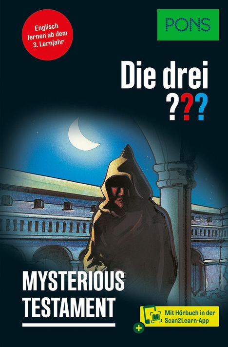 PONS Die Drei ??? Mysterious Testament, Buch