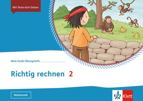 Mein Anoki-Übungsheft. Richtig rechnen 2. Übungsheft Klasse 2, Buch