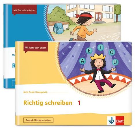 Mein Anoki-Übungsheft - Paket Richtig schreiben / Richtig rechnen 1, Buch