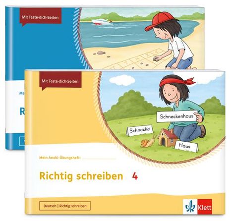 Mein Anoki-Übungsheft - Paket Richtig schreiben / Richtig rechnen 4, Buch