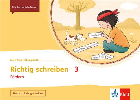 Mein Anoki-Übungsheft. Richtig Schreiben 3. Fördern. Klasse 3, Buch