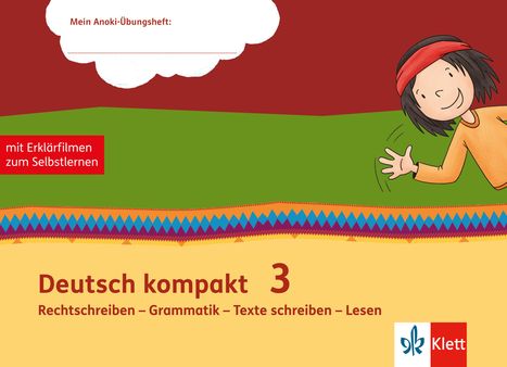 Deutsch kompakt 3/Übungsheft mit Erklärfilmen Klasse 3, Buch