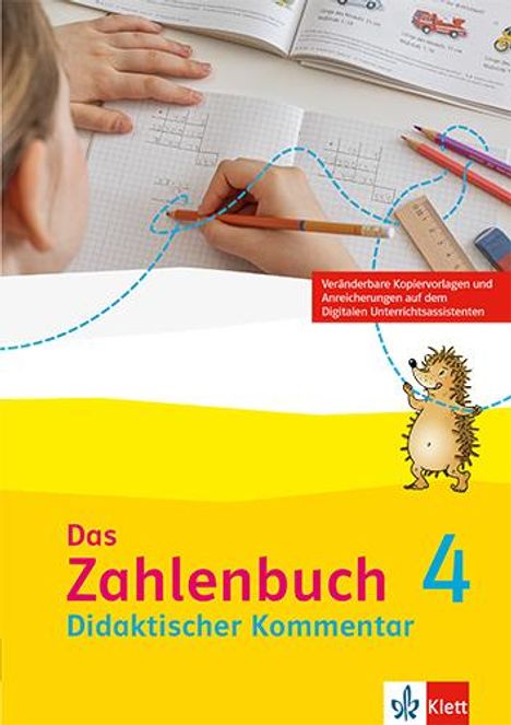 Das Zahlenbuch 4. Didaktischer Kommentar Klasse 4, Buch