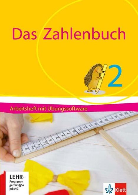 Erich Ch. Wittmann: Das Zahlenbuch 2. Arbeitsheft mit Übungssoftware Klasse 2, 1 Buch und 1 Diverse