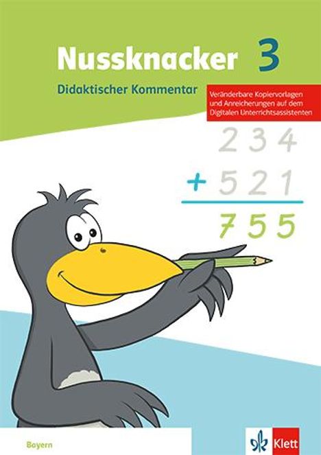 Nussknacker 3. Didaktischer Kommentar mit Beileger "Testen und Fördern kompakt" Klasse 3. Ausgabe Bayern, Buch