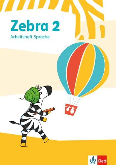 Zebra 2. Arbeitsheft Sprache, Buch