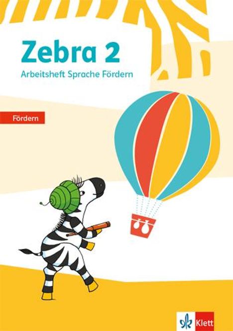 Zebra 2. Arbeitsheft Fördern Klasse 2, Buch