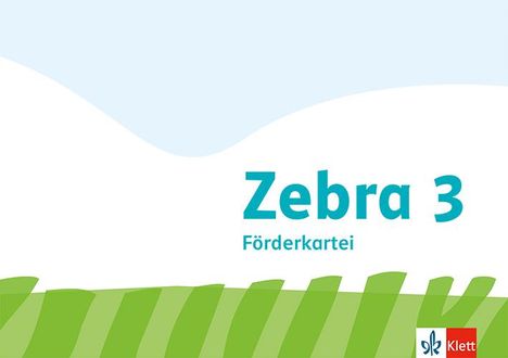 Zebra 3. Förderkartei Klasse 3, Buch