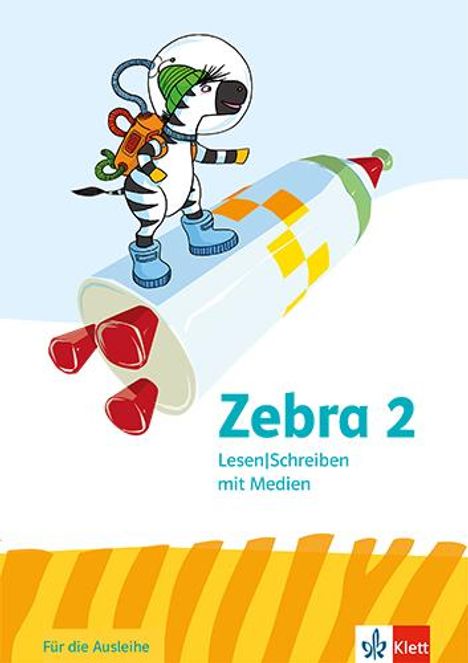 Zebra 2. Arbeitsheft Lesen/Schreiben mit Medien (Ausleihmaterial) Klasse 2, Buch