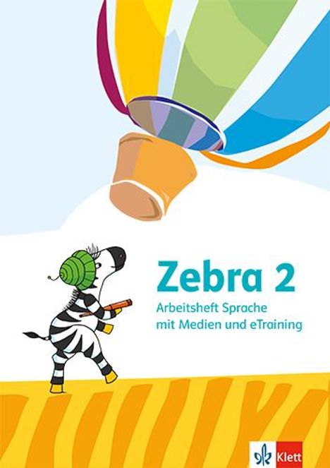 Zebra 2. Arbeitsheft Sprache mit eTraining Klasse 2, Buch