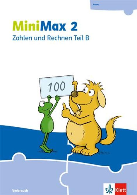 MiniMax 2. Themenheft Zahlen und Rechnen B - Verbrauchsmaterial Klasse 2, Buch