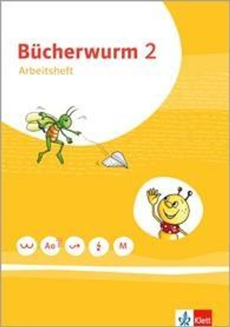 Bücherwurm Sprachbuch 2. Arbeitsheft zum Sprachbuch Klasse 2, Buch