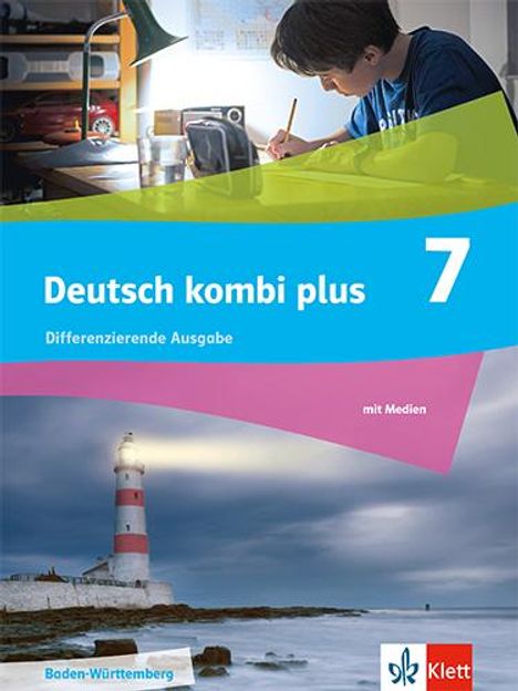 Deutsch kombi plus 7. Schulbuch mit Medien Klasse 7. Differenzierende Ausgabe Baden-Württemberg, Buch