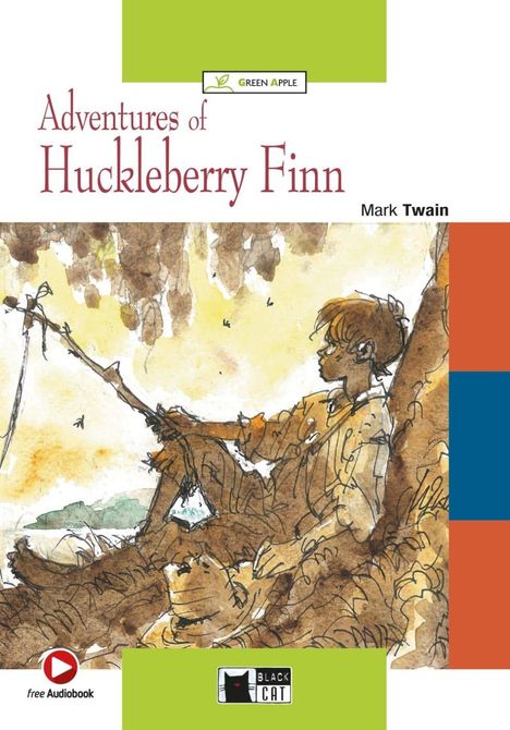 Mark Twain: The Adventures of Huckleberry Finn. Buch + Audio-CD, Buch