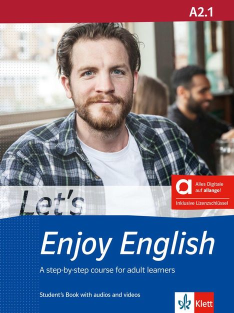 Let's Enjoy English A2.1 - Hybrid Edition allango, 1 Buch und 1 Diverse