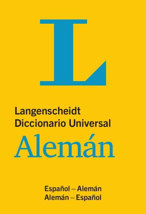 Langenscheidt Diccionario Universal Alemán, Buch