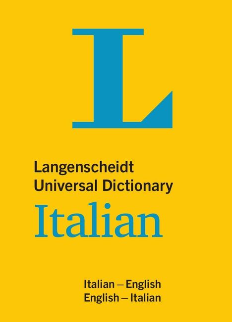Langenscheidt Universal Dictionary Italian, Buch
