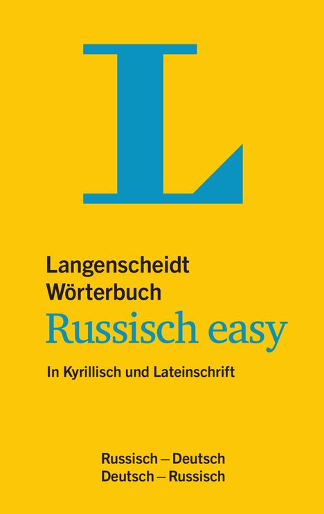 Langenscheidt Wörterbuch Russisch easy, Buch