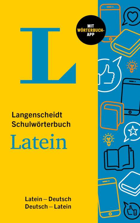 Langenscheidt Schulwörterbuch Latein, 1 Buch und 1 Diverse